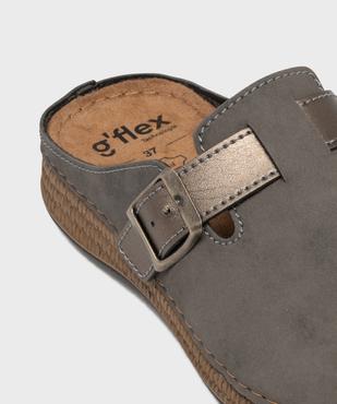 Sabot confort avec semelle intérieure cuir femme vue6 - G'FLEX - GEMO