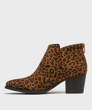 Bottines à talon femme - Follow Me vue4 - FOLLOW ME - GEMO