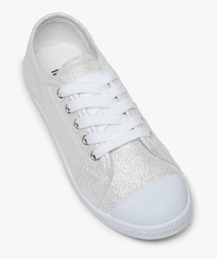 Tennis fille en toile métallisée et bout renforcé vue5 - GEMO (ENFANT) - GEMO
