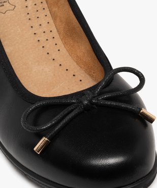 Ballerines confort avec noeud en corde femme vue6 - G'FLEX - GEMO