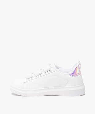 Baskets fille unies à détails irisés et pailletés - Champion vue3 - CHAMPION USA - GEMO