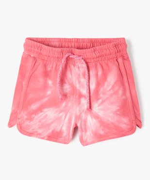 Short en maille avec ceinture élastique fille vue1 - GEMO (ENFANT) - GEMO