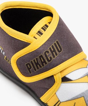 Chaussons garçon bottillons imprimés Pikachu - Pokemon vue6 - POKEMON - GEMO