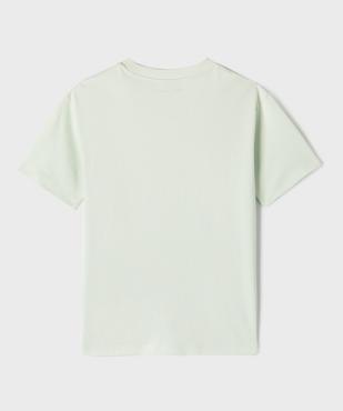 Tee-shirt manches courtes en jersey de coton à poche poitrine garçon vue1 - GEMO (JUNIOR) - GEMO