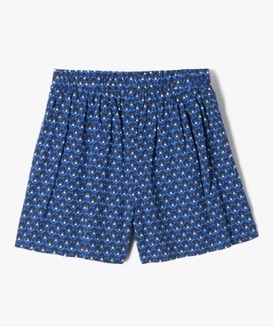 Short fluide imprimé fille vue3 - GEMO (ENFANT) - GEMO