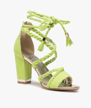 Sandales femme talon haut - Gémo x Lalaa Misaki vue2 - GEMO(URBAIN) - GEMO