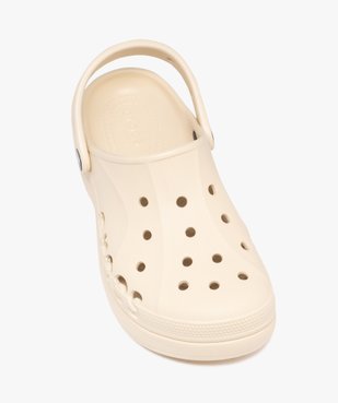 Sabots souples femme à semelle plateforme et dessus perforé Bayaband - Crocs vue5 - CROCS - GEMO