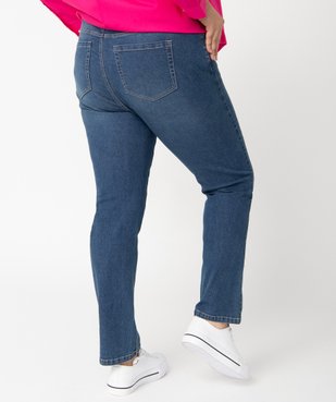 Jean femme grande taille extensible coupe Slim vue3 - GEMO (G TAILLE) - GEMO