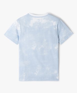 Tee-shirt garçon imprimé à manches courtes vue3 - GEMO (JUNIOR) - GEMO