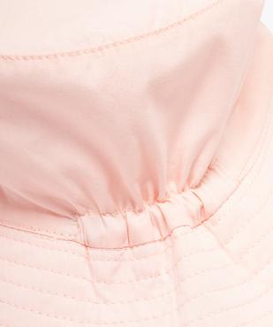 Chapeau bob en coton bébé fille vue2 - GEMO(BEBE DEBT) - GEMO