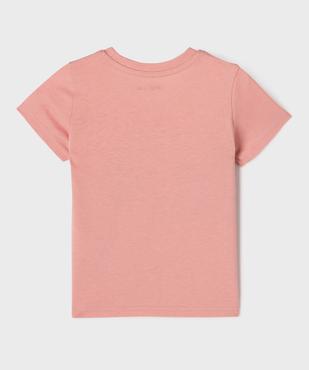 Tee-shirt manches courtes à message bébé garçon vue3 - GEMO(BEBE DEBT) - GEMO