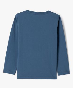 T-shirt manches longues imprimé garçon vue3 - GEMO (ENFANT) - GEMO
