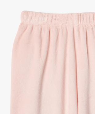 Pyjama en velours avec motif ourson fille - LuluCastagnette vue4 - LULUCASTAGNETTE - GEMO
