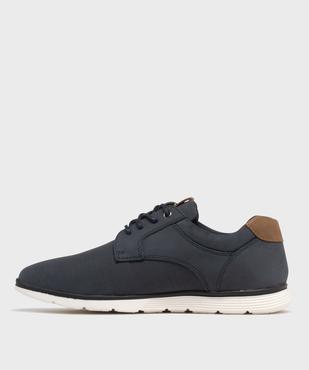 Derbies unis à semelle sport garçon - Buggy Shoes vue3 - BUGGY - GEMO