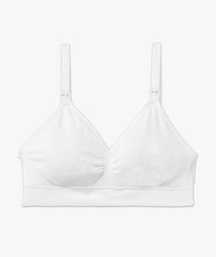 Soutien-gorge triangle sans armatures spécial allaitement vue4 - GEMO(HOMWR FEM) - GEMO