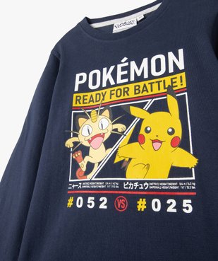 Pyjama garçon en jersey imprimé - Pokémon vue2 - POKEMON - GEMO