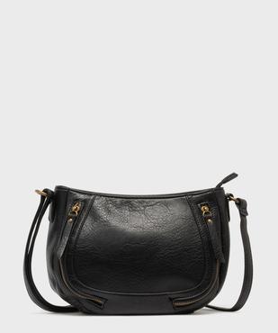 Sac à bandoulière réglable avec poches zippées femme vue1 - GEMO (ACCESS) - GEMO