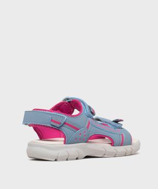 Sandales en toile ajustables par 3 scratchs fille - Lovely Wings vue4 - LOVELY WINGS - GEMO