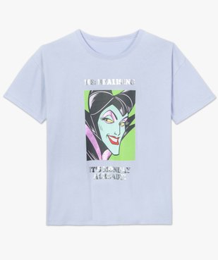 Tee-shirt femme à manches courtes avec message - Disney vue4 - DISNEY DTR - GEMO