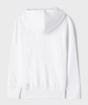 Sweat à capuche en molleton avec logo garçon - Adidas vue3 - ADIDAS - GEMO