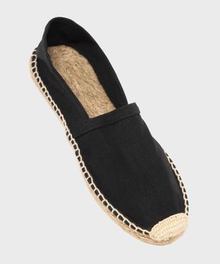 Espadrilles en coton et semelle corde femme vue5 - GEMO (PLAGE) - GEMO