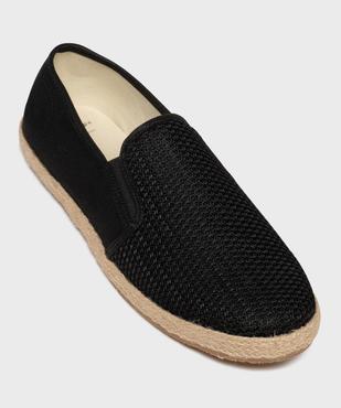Slippers en toile homme - Urban Steps vue5 - URBAN STEPS - GEMO