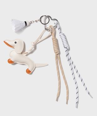 Porte-clés avec 4 breloques vue1 - GEMO (ACCESS) - GEMO