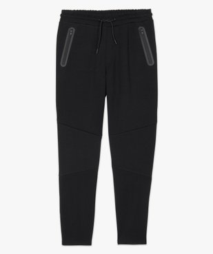Pantalon homme en maille à taille élastiquée vue4 - GEMO (HOMME) - GEMO