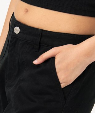 Pantalon large coupe baggy femme vue5 - GEMO 4G FEMME - GEMO