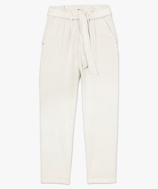 Pantalon femme taille haute - Lulu Castagnette vue4 - GEMO(FEMME PAP) - GEMO