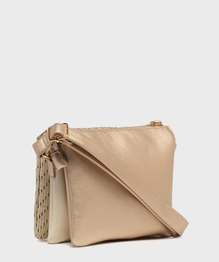 Sac besace multicompartiment femme vue2 - GEMO (ACCESS) - GEMO