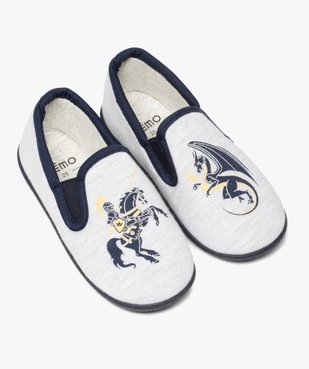 Chaussons garçon imprimés dragon et chevalier vue5 - GEMO C4G GARCON - GEMO