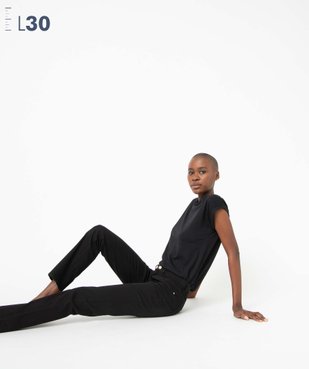 Jean femme coupe Regular L30 vue1 - GEMO 4G FEMME - GEMO