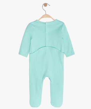 Pyjama bébé garçon avec motif baobab vue3 - GEMO C4G BEBE - GEMO