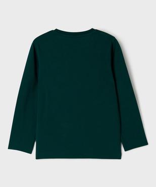 Tee-shirt manches longues spécial Noël garçon vue4 - GEMO 4G GARCON - GEMO