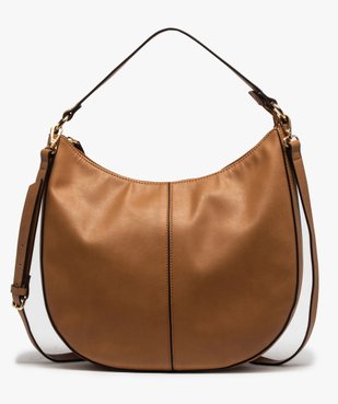 Sac femme forme arrondie avec surpiqûre sur l’avant vue1 - GEMO (ACCESS) - GEMO
