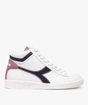 Baskets femme bicolores à tige montante - Diadora Game High vue1 - DIADORA - GEMO