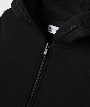Sweat zippé à capuche avec intérieur molletonné garçon vue2 - GEMO 4G GARCON - GEMO