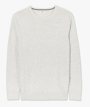 Pull homme à col rond en maille fantaisie vue4 - GEMO (HOMME) - GEMO