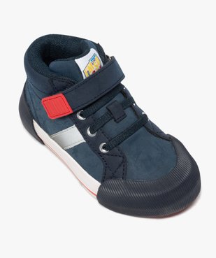 Baskets garçon mid-cut à scratch et bout renforcé vue5 - GEMO (ENFANT) - GEMO