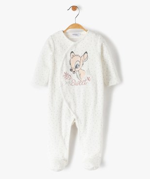 Pyjama bébé à pois imprimé Bambi - Disney vue1 - DISNEY DTR - GEMO