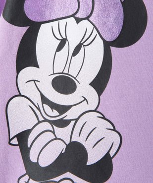 Robe fille en sweat molletonné à motif brillant - Disney vue2 - DISNEY DTR - GEMO