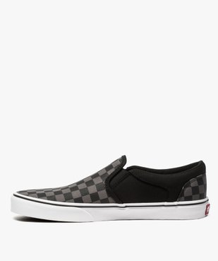 Baskets basses homme en toile à enfiler – Vans Asher vue3 - VANS - GEMO