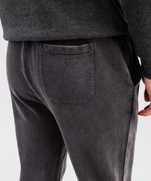 Pantalon de jogging avec intérieur bouclette homme vue5 - GEMO (HOMME) - GEMO