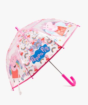 Parapluie enfant transparent imprimé - Peppa Pig vue1 - DIVERS LICENCE - GEMO