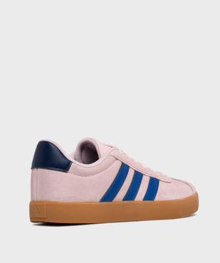 Baskets en cuir suédé VL Court 3.0 femme - Adidas vue4 - ADIDAS - GEMO