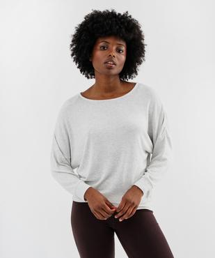 Haut de pyjama à manches chauve-souris femme vue11 - GEMO 4G FEMME - GEMO
