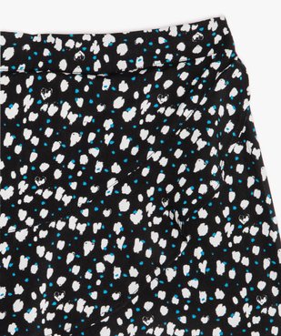 Jupe-short fille fluide à motifs vue2 - GEMO (JUNIOR) - GEMO