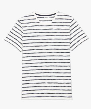 Tee-shirt homme à rayures graphiques vue4 - GEMO (HOMME) - GEMO