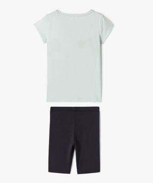 Ensemble 2 pièces tee-shirt et leggings court fille - Pat Patrouille vue4 - PAT PATROUILLE - GEMO